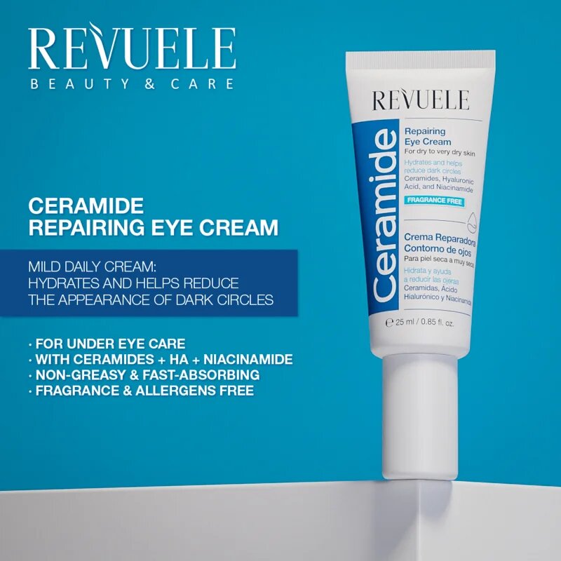 Revuele Ceramide Repairing Eye Cream vlažilna krema za predel okoli oči s ceramidi 25 ml