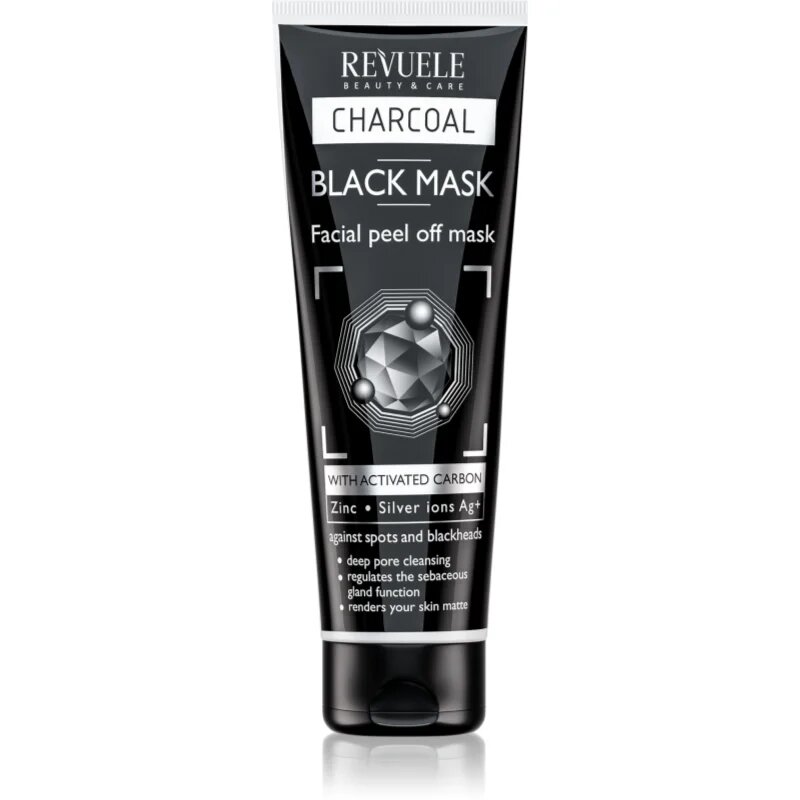 Revuele Charcoal Black Mask čistilna luščilna maska za problematično kožo 80 ml