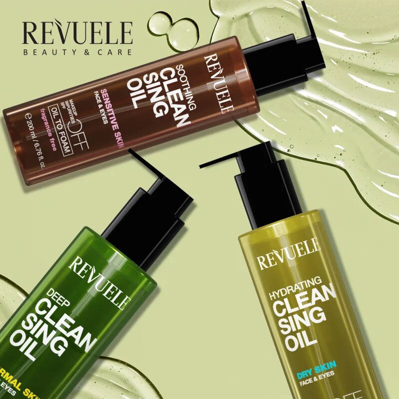 Revuele Cleansing Oil Deep globinsko čistilno olje za obraz in oči 200 ml