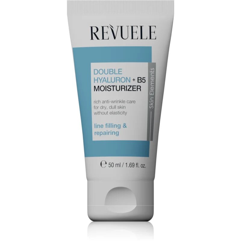 Revuele Double Hyaluron + B5 Moisturizer vlažilna krema proti gubam 50 ml