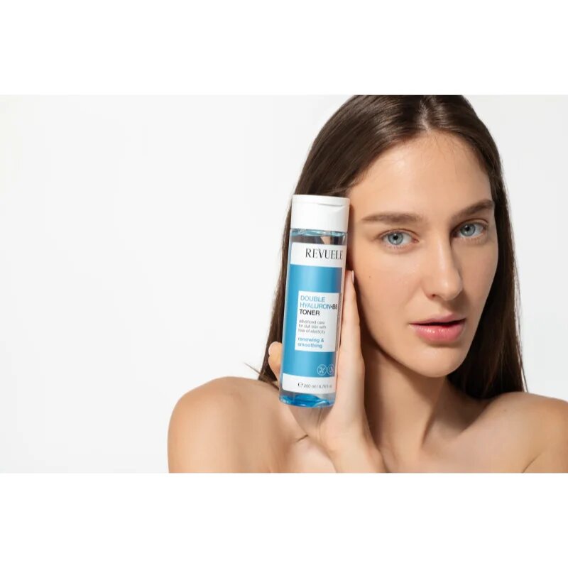 Revuele Double Hyaluron + B5 Toner vlažilni tonik z revitalizacijskim učinkom 200 ml