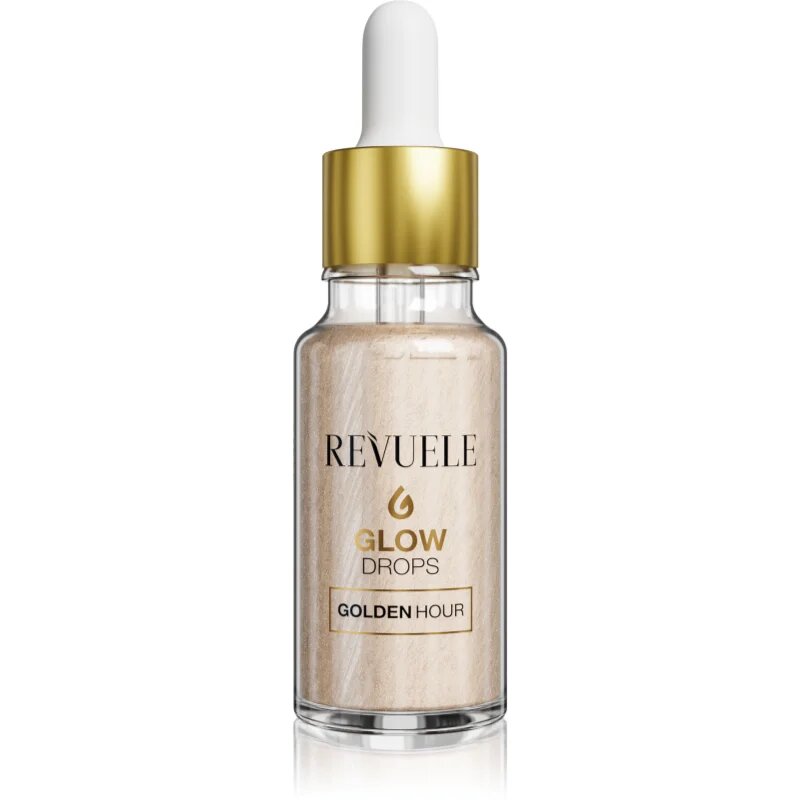 Revuele Glow Drops Golden Hour serum za osvetljevanje za telo in obraz 20 ml