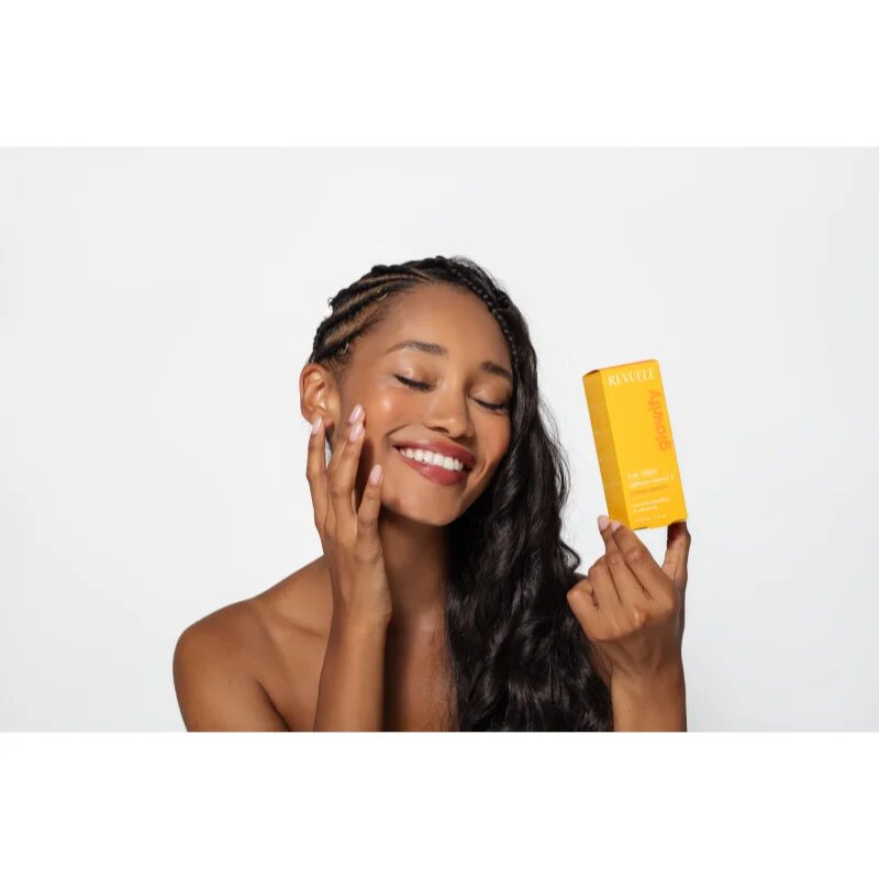 Revuele Glowify A.M. Vibes Power Serum Caffeine + Vitamin E serum za osvetljevanje za predel okoli oči 30 ml