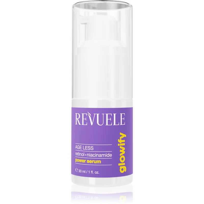 Revuele Glowify Age Less Powe Serum Retinol + Niacinamid pomlajevalna nočna nega 30 ml