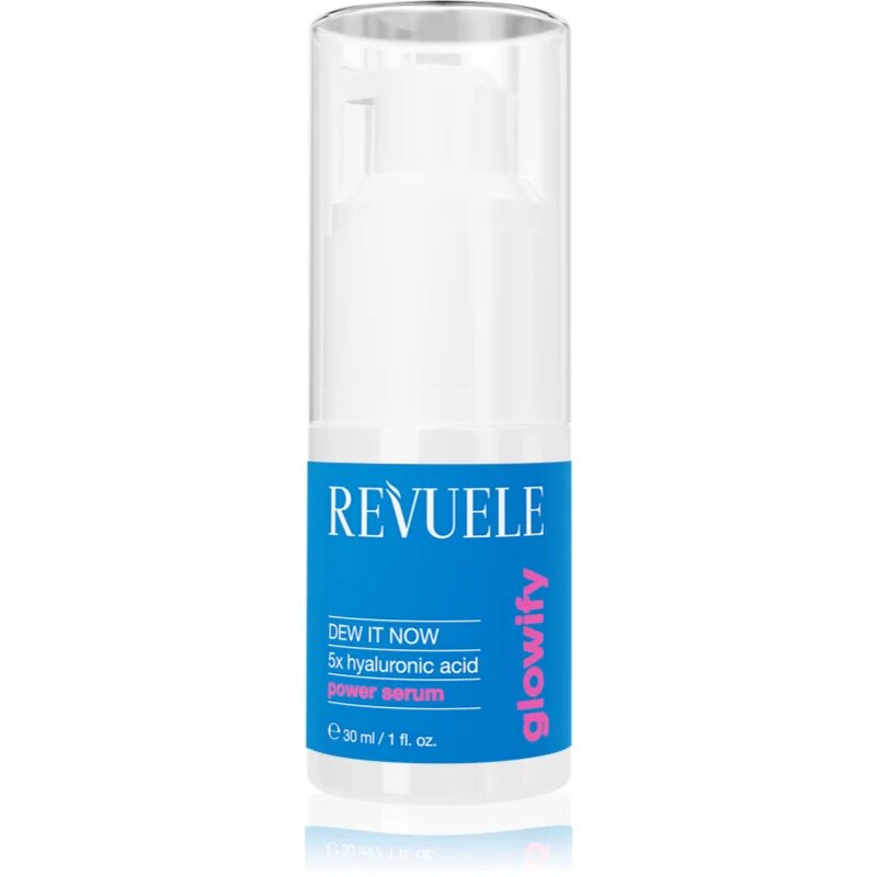 Revuele Glowify Dew It Now Power Serum 5x Hyaluronic acid intenzivno vlažilni serum 30 ml