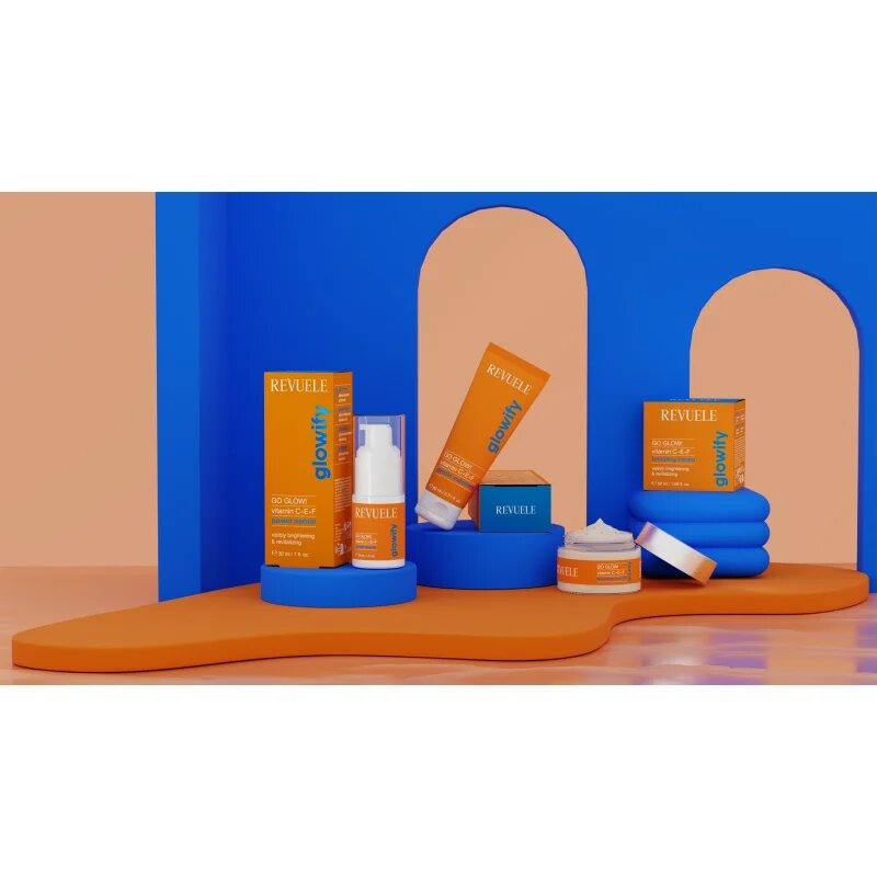 Revuele Glowify Go Glow! nežni piling za osvetlitev kože 80 ml