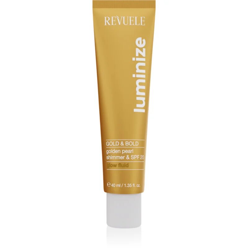 Revuele Luminize fluid za osvetljevanje SPF 20 odtenek Gold & Bold 40 ml