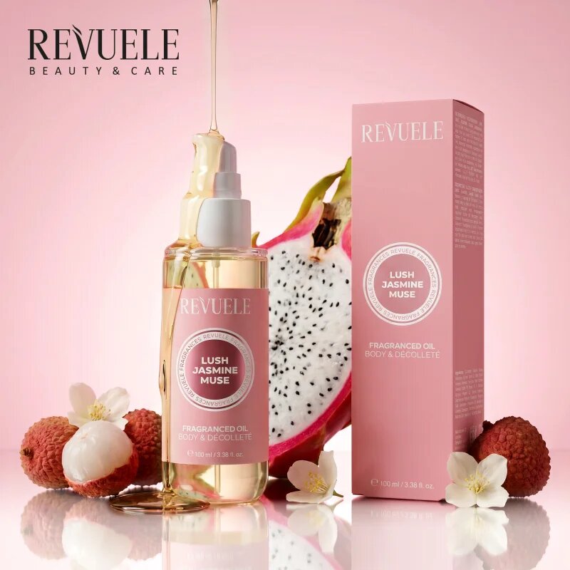 Revuele Lush Jasmine Muse Fragranced Oil parfumirano olje za telo 100 ml