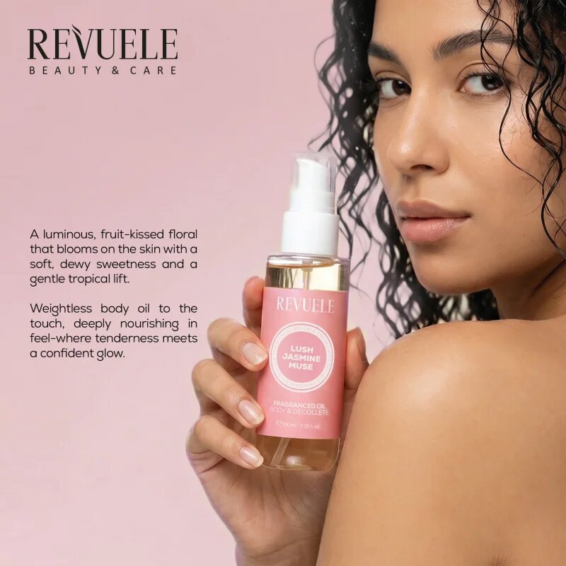 Revuele Lush Jasmine Muse Fragranced Oil parfumirano olje za telo 100 ml