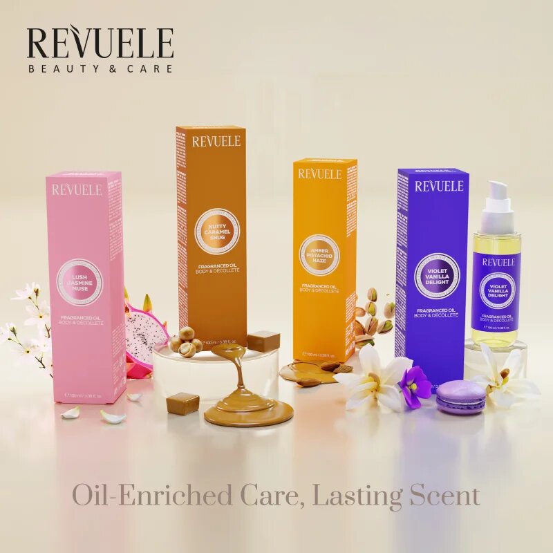 Revuele Lush Jasmine Muse Fragranced Oil parfumirano olje za telo 100 ml