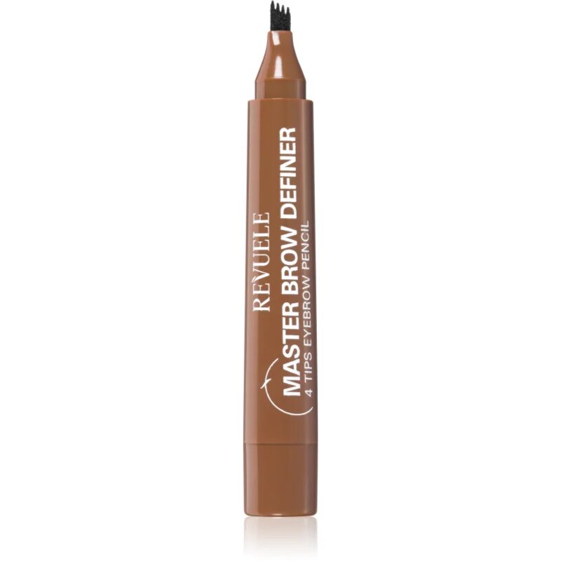 Revuele Master Brow Definer 4 Tips Eyebrow Pencil natančni svinčnik za obrvi odtenek Light 2.2 ml