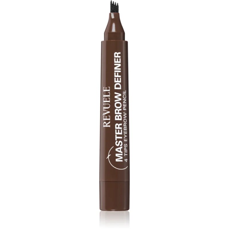 Revuele Master Brow Definer 4 Tips Eyebrow Pencil natančni svinčnik za obrvi odtenek Medium 2.2 ml