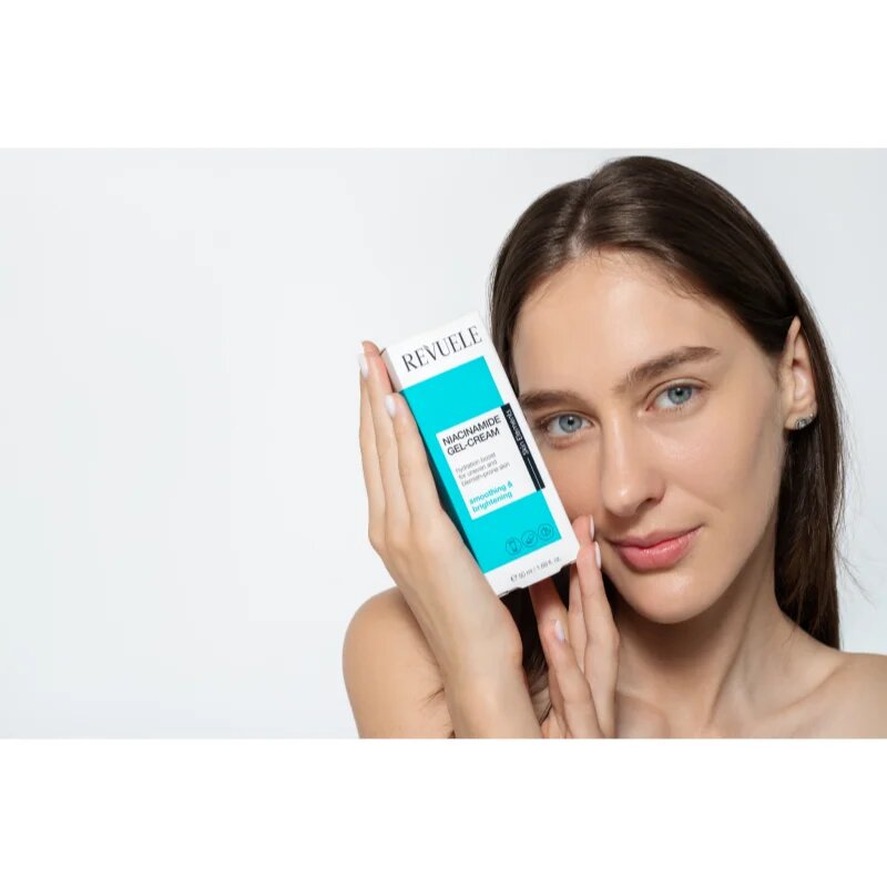 Revuele Niacinamide Gel-Cream vlažilni fluid za posvetlitev in zgladitev kože 50 ml