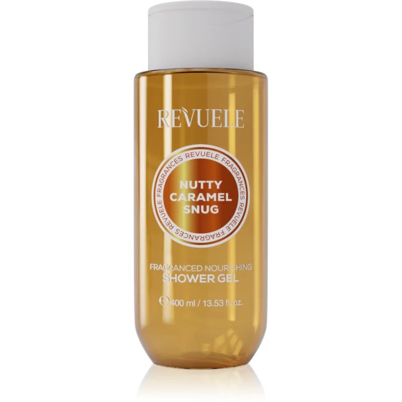 Revuele Nutty Caramel Snug Fragranced Nourishing Shower Gel parfumirani gel za prhanje s hranilnim učinkom za ženske 400 ml