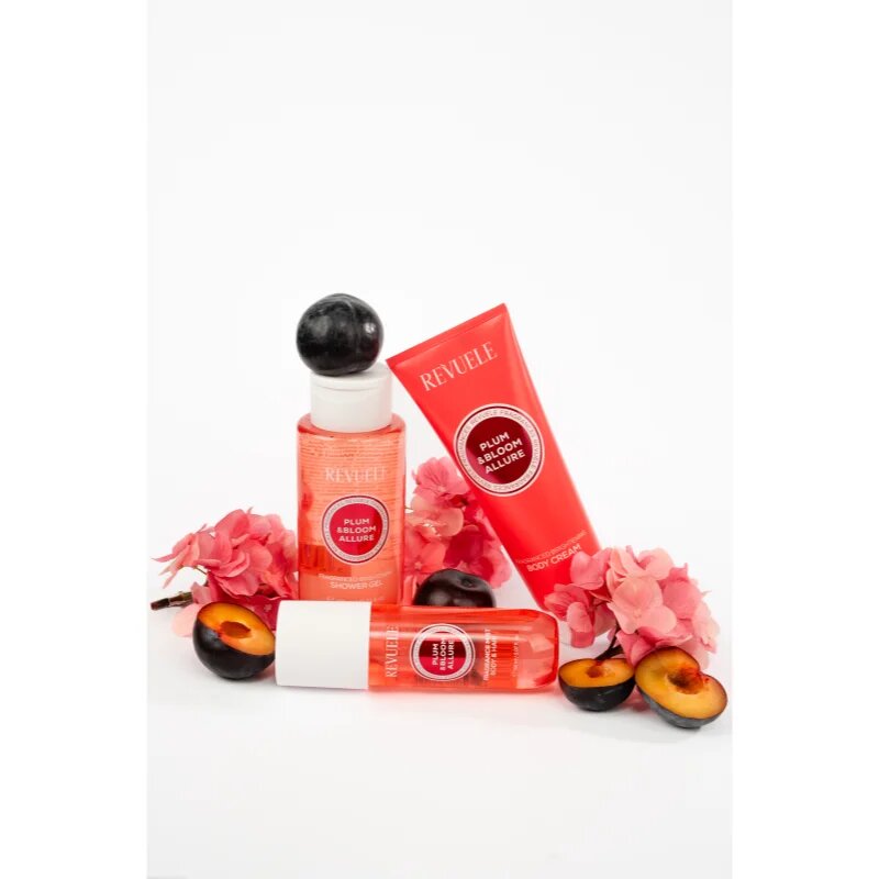 Revuele Plum & Bloom Allure Fragrance Mist parfumska meglica za telo in lase za ženske 150 ml