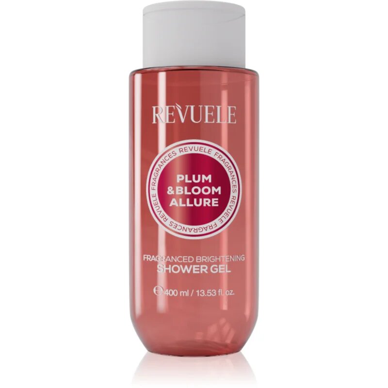 Revuele Plum & Bloom Allure Fragranced Brightening Shower Gel parfumirani gel za prhanje s posvetlitvenim učinkom za ženske 400 ml