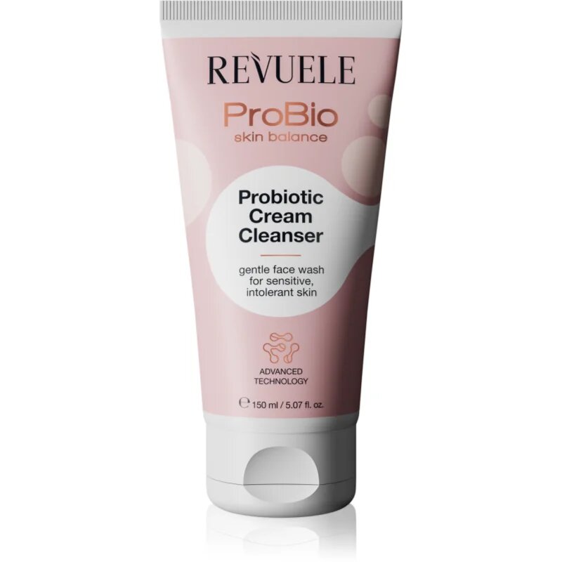 Revuele ProBio Skin Balance Probiotic Cream Cleanser vlažilna čistilna krema za občutljivo in netolerantno kožo 150 ml