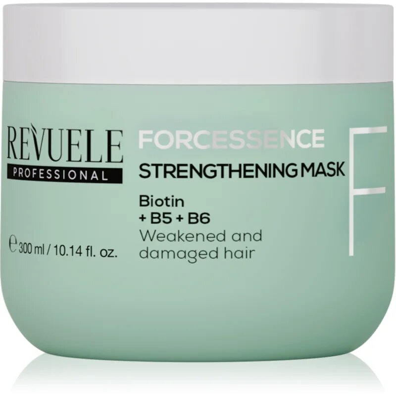 Revuele Professional Forcessence Strengthening maska za okrepitev las za poškodovane in krhke lase 300 ml