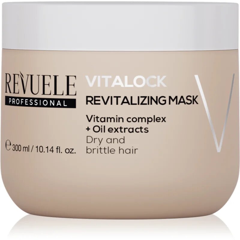 Revuele Professional Vitalock Revitalizing revitalizacijska maska za suhe in krhke lase 300 ml