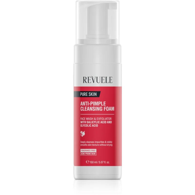 Revuele Pure Skin Anti-Pimple čistilna pena za problematično kožo akne 150 ml