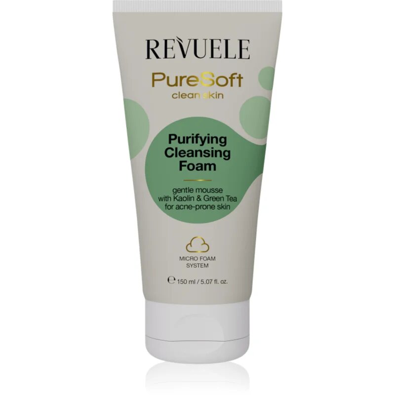 Revuele PureSoft Clean Skin globinsko čistilna pena za problematično kožo 150 ml