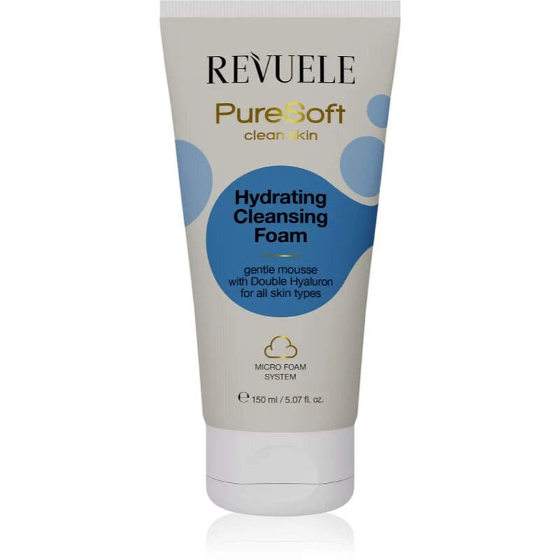 Revuele PureSoft Clean Skin vlažilna čistilna pena za obraz 150 ml