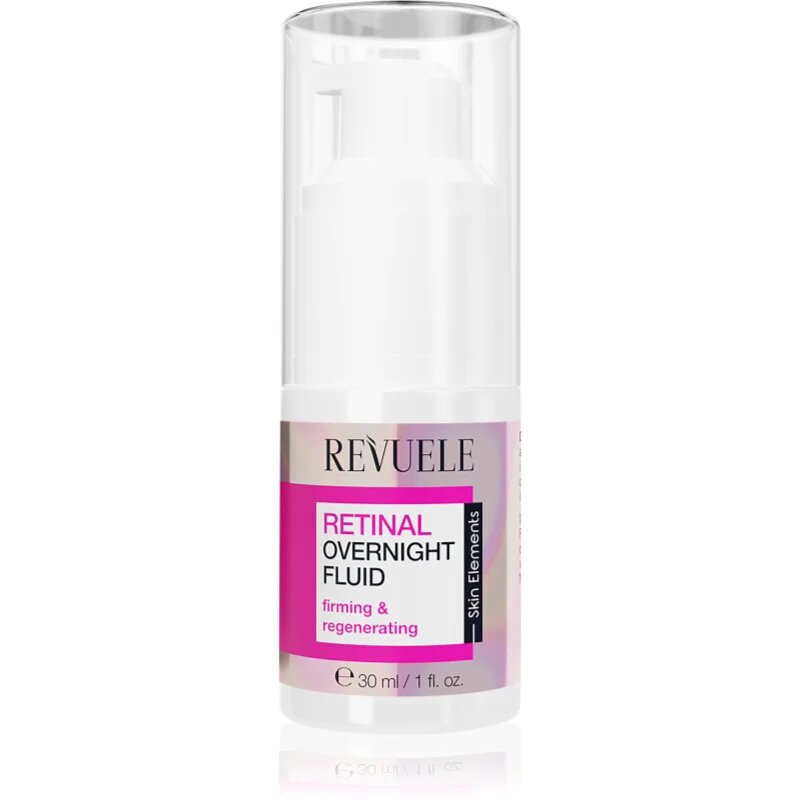 Revuele Retinal Overnight Fluid pomlajevalni fluid za obraz za posvetlitev in zgladitev kože 30 ml