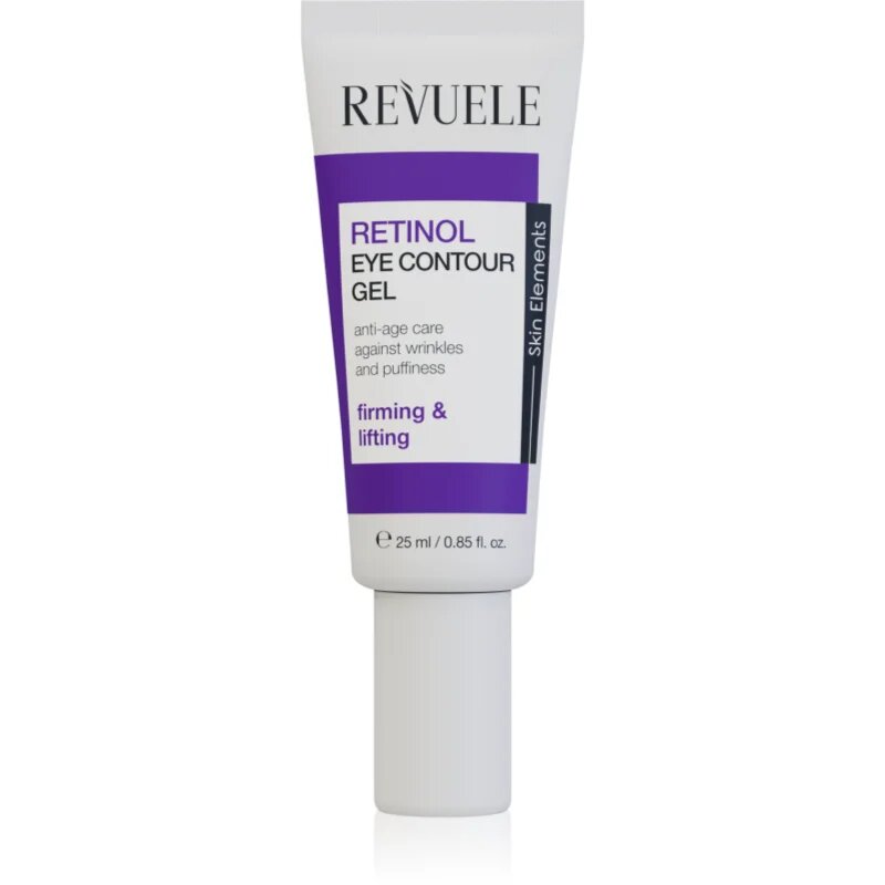 Revuele Retinol Eye Contour Gel vlažilni gel za predel okoli oči proti gubam in temnim kolobarjem 25 ml