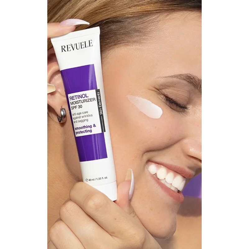 Revuele Retinol Moisturizer SPF 30 intenzivna vlažilna krema proti gubam SPF 30 40 ml