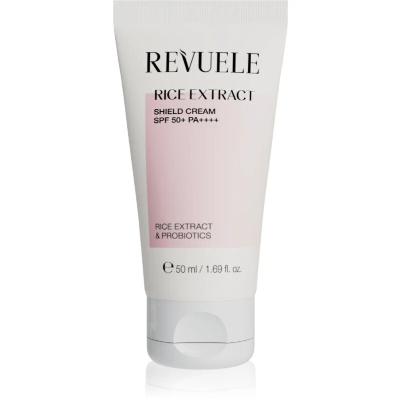 Revuele Rice Extract Shield Cream SPF 50+ PA++++ zaščitna krema za obraz SPF 50+ 50 ml