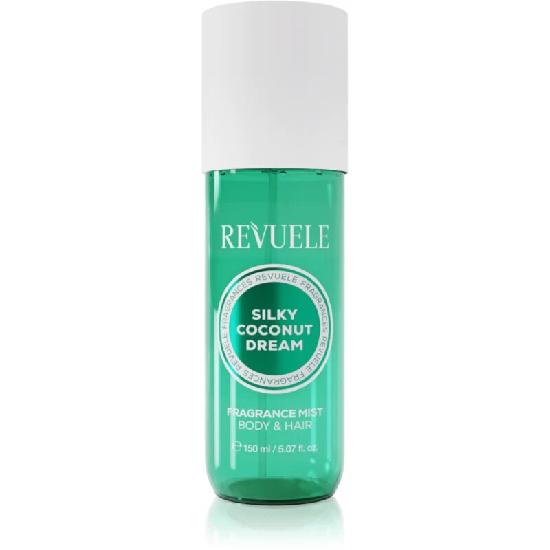 Revuele Silky Coconut Dream Fragrance Mist parfumska meglica za telo in lase za ženske 150 ml