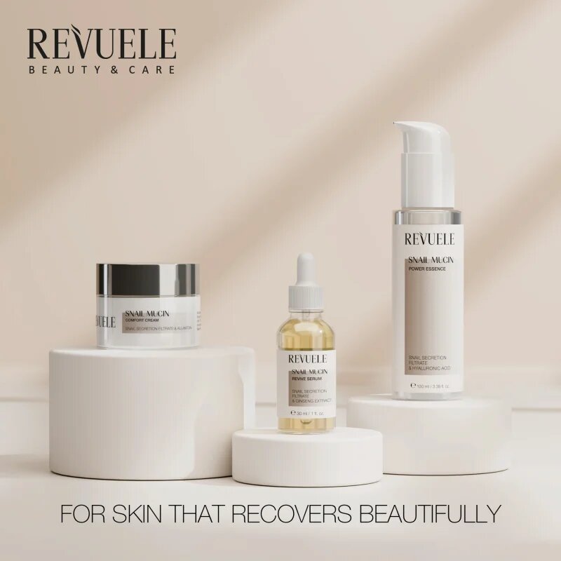 Revuele Snail Mucin Revive Serum regeneracijski serum za obraz z vlažilnim učinkom 30 ml