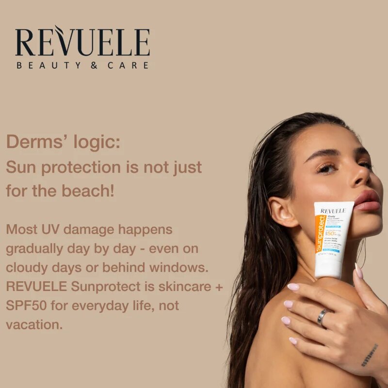 Revuele Sunprotect Moisture Boost vlažilna dnevna krema SPF 50+ 50 ml