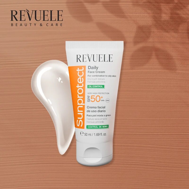 Revuele Sunprotect Oil Control zaščitna krema za obraz za mastno kožo SPF 50+ 50 ml
