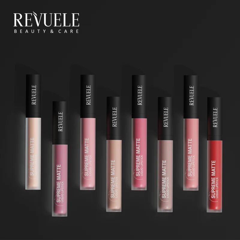 Revuele Supreme Matte Liquid Lipstick mat tekoča šminka odtenek 24 55 ml