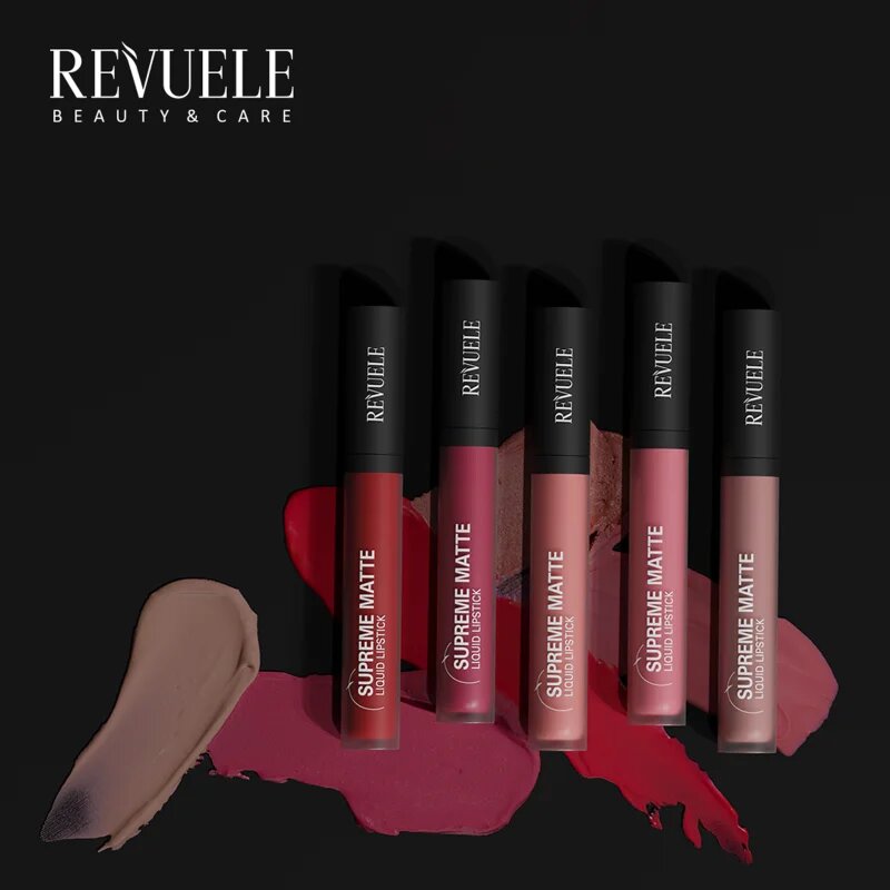 Revuele Supreme Matte Liquid Lipstick mat tekoča šminka odtenek 24 55 ml