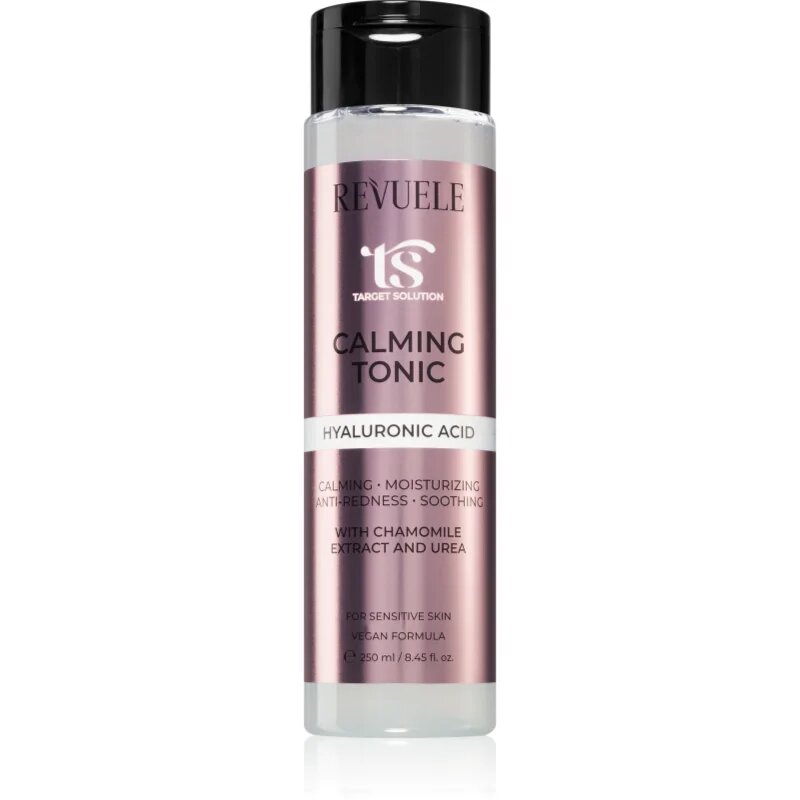 Revuele Target Solution Calming Tonic pomirjajoči tonik za obraz s hialuronsko kislino 250 ml