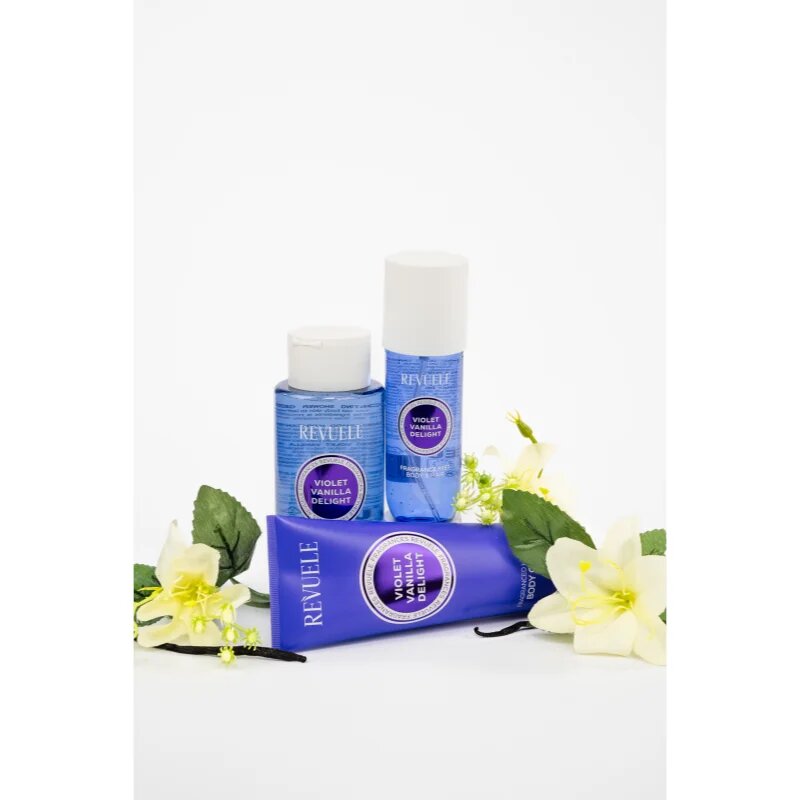Revuele Violet Vanilla Delight Fragranced Hydrating Body Cream vlažilna krema za telo za ženske 250 ml