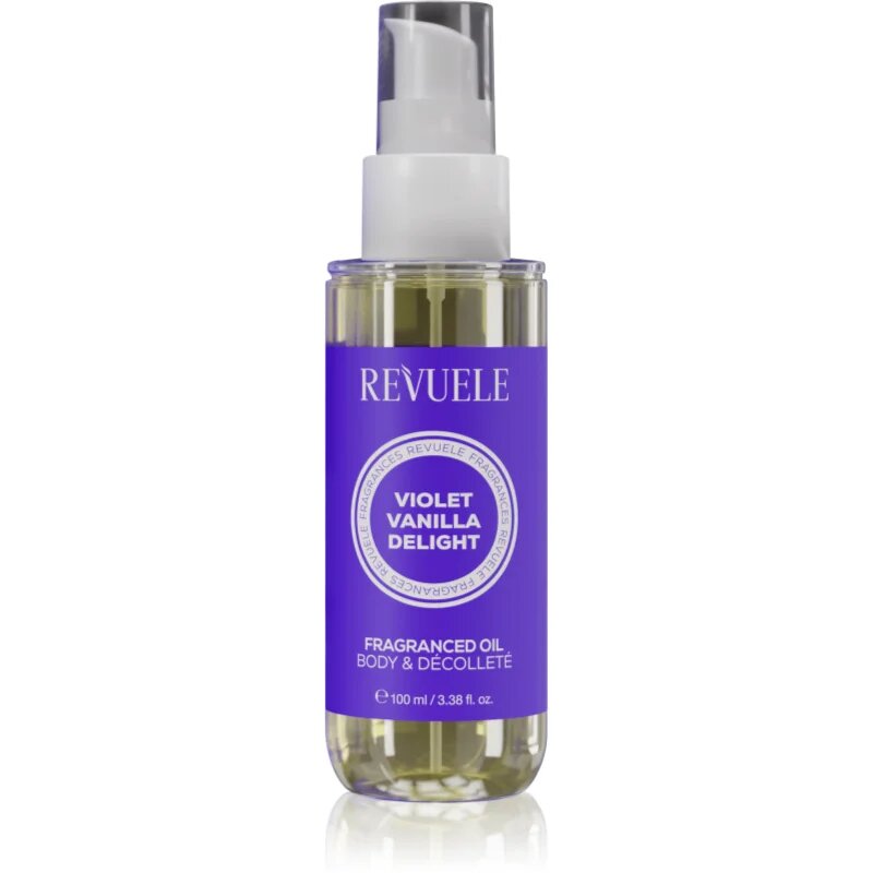 Revuele Violet Vanilla Delight Fragranced Oil parfumirano olje za telo 100 ml