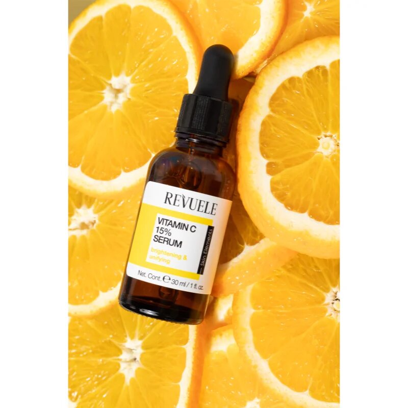 Revuele Vitamin C 15% Serum serum za osvetljevanje za poenotenje tona kože 30 ml