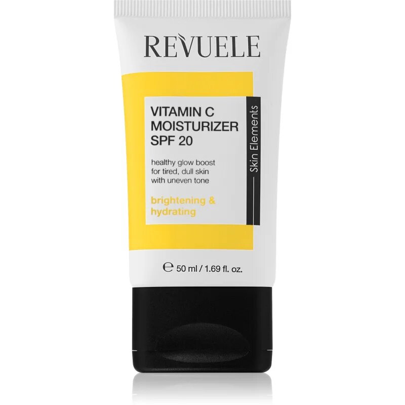Revuele Vitamin C Moisturizer SPF 20 vlažilna in posvetlitvena krema za obraz SPF 20 50 ml