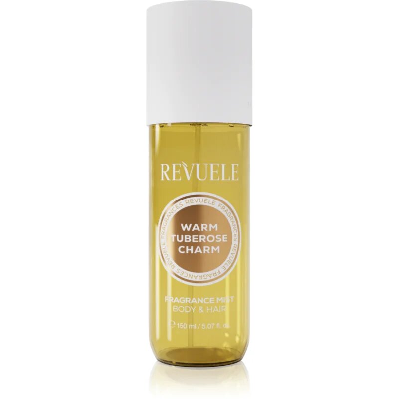 Revuele Warm Tuberose Charm Fragrance Mist parfumska meglica za telo in lase za ženske 150 ml