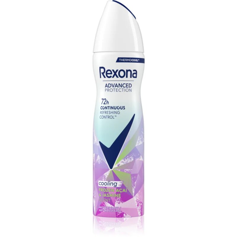 Rexona Advanced Protection Frozen Acai & Jasmine antiperspirant pršilo 150 ml
