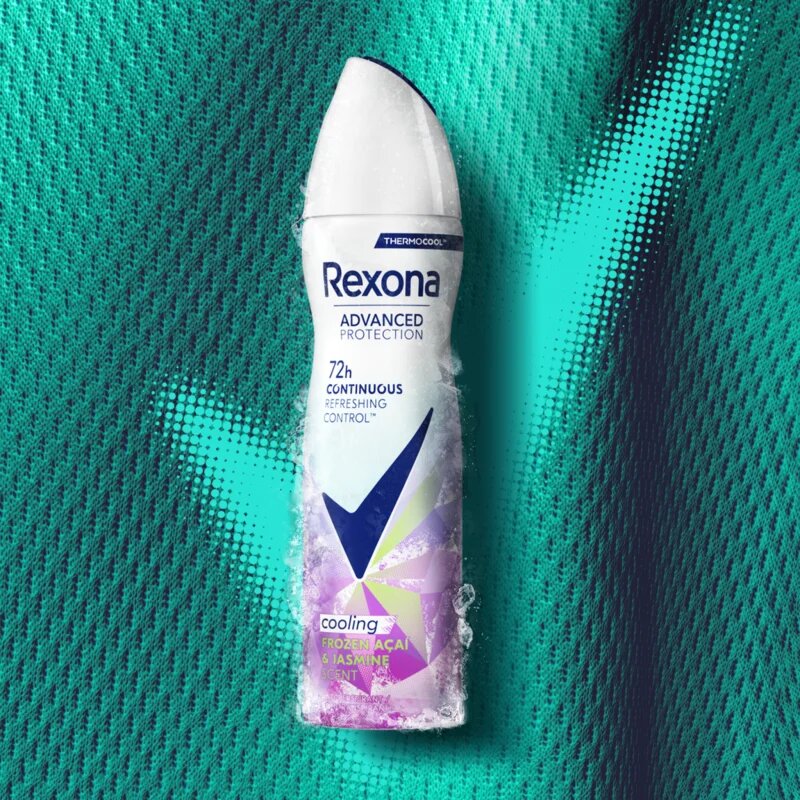 Rexona Advanced Protection Frozen Acai & Jasmine antiperspirant pršilo 150 ml