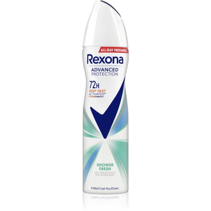 Rexona Advanced Protection Shower Fresh antiperspirant pršilo 150 ml