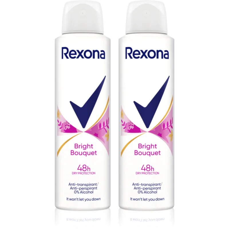 Rexona Bright Bouquet antiperspirant pršilo