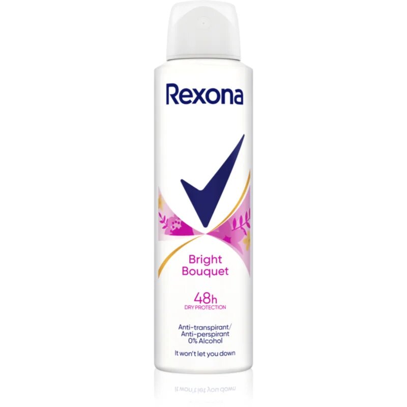 Rexona Bright Bouquet Compressed antiperspirant pršilo 150 ml