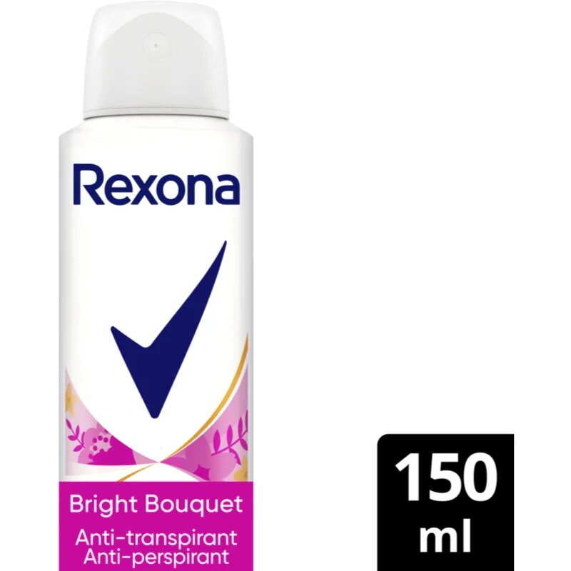 Rexona Bright Bouquet Compressed antiperspirant pršilo 150 ml