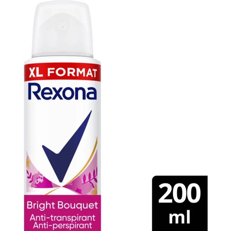 Rexona Bright Bouquet Compressed antiperspirant pršilo 200 ml