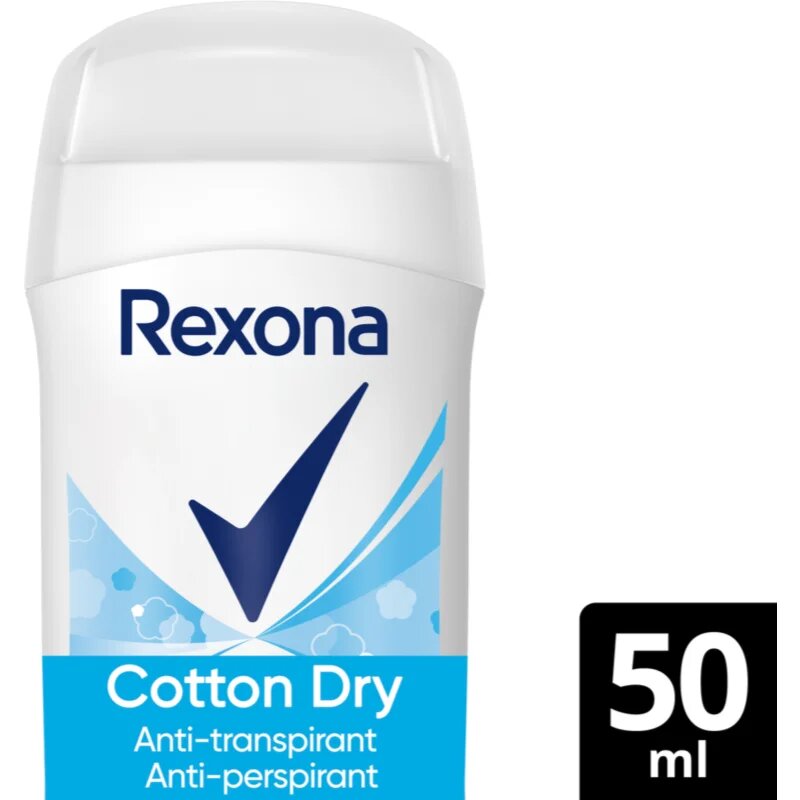 Rexona Cotton Dry trdi antiperspirant 50 ml